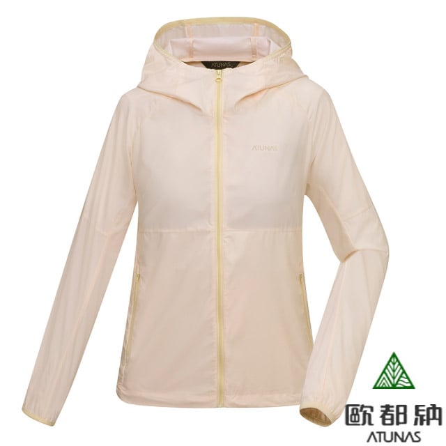 【歐都納 ATUNAS】女 蚊瘋不動驅蚊防曬涼感風衣外套/抗UV.輕量.防蚊.涼感/A1GA2403W 沙色✿30E010